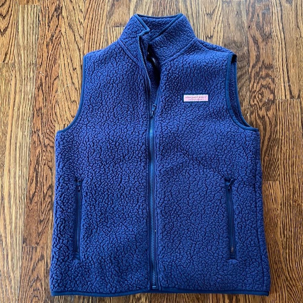 Vineyard Vines Boys Fleece Vest L 16